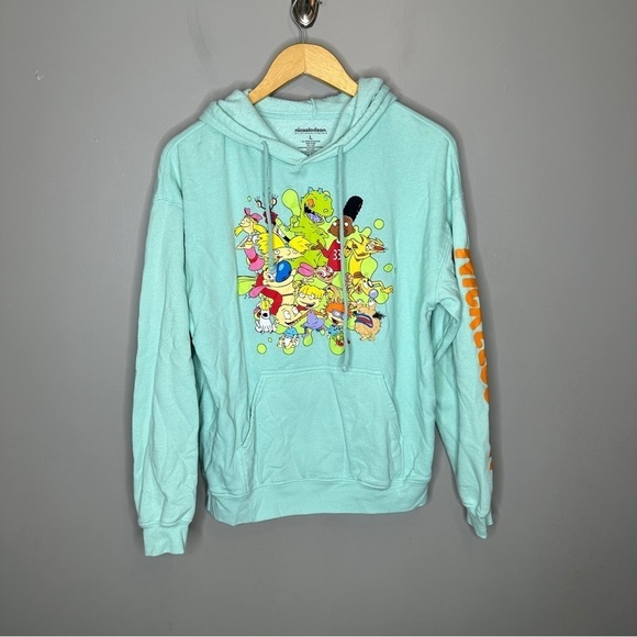 Nickelodeon 90s Y2K character hoodie - Picture 1 of 5